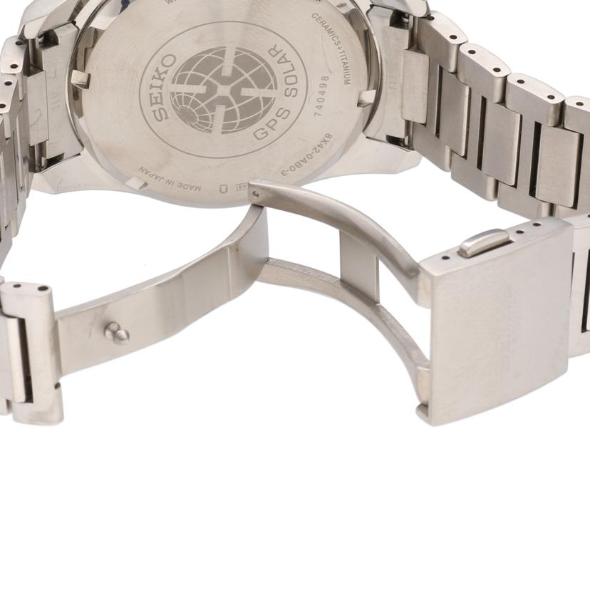 ＳＥＩＫＯ セイコー/アストロン　ビッグデイト／チタン／ソーラー電波/8X42-0AB0-3//740***/ABランク/01