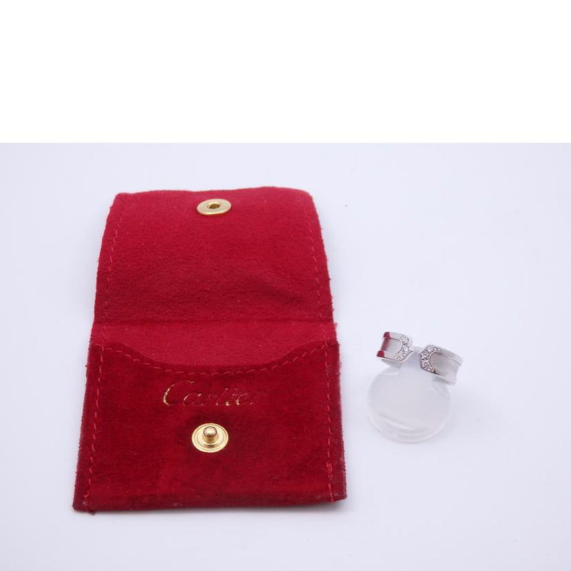 Ｃａｒｔｉｅｒ カルティエ/２Ｃダイヤリング／７５０／＃１１//AD8960/Aランク/93