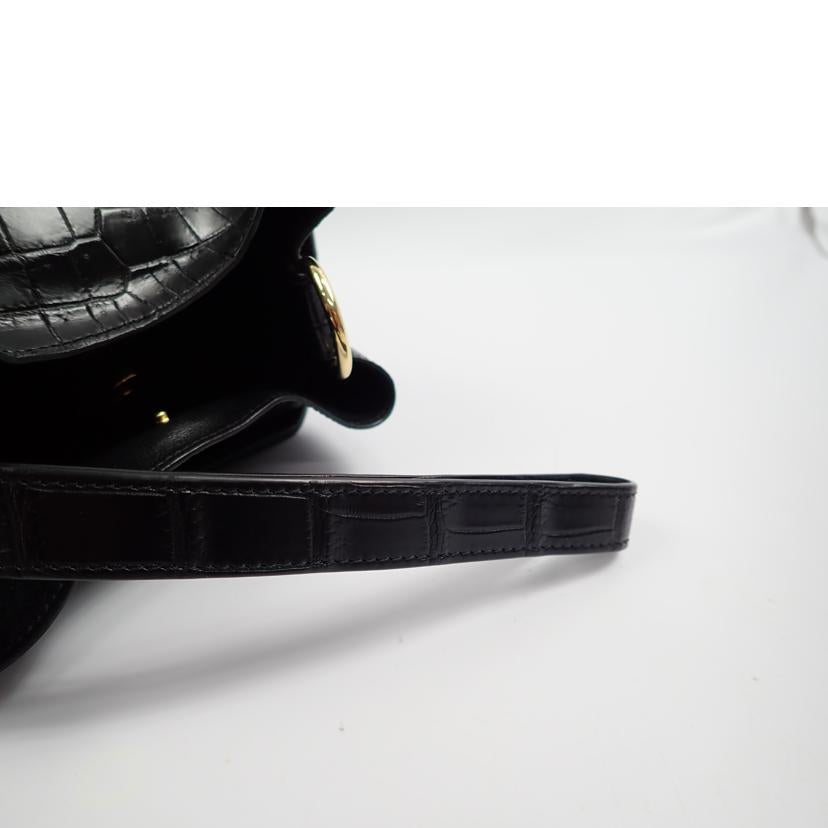 ＣＥＬＩＮＥ　 ｾﾘｰﾇ/クロコ／ストラップボックス/197144DRM.38NO //W.DR.3211/Aランク/62