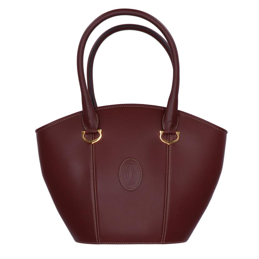 Ｃａｒｔｉｅｒ カルティエ/マストラインレザーハンドバッグ//ABランク/75