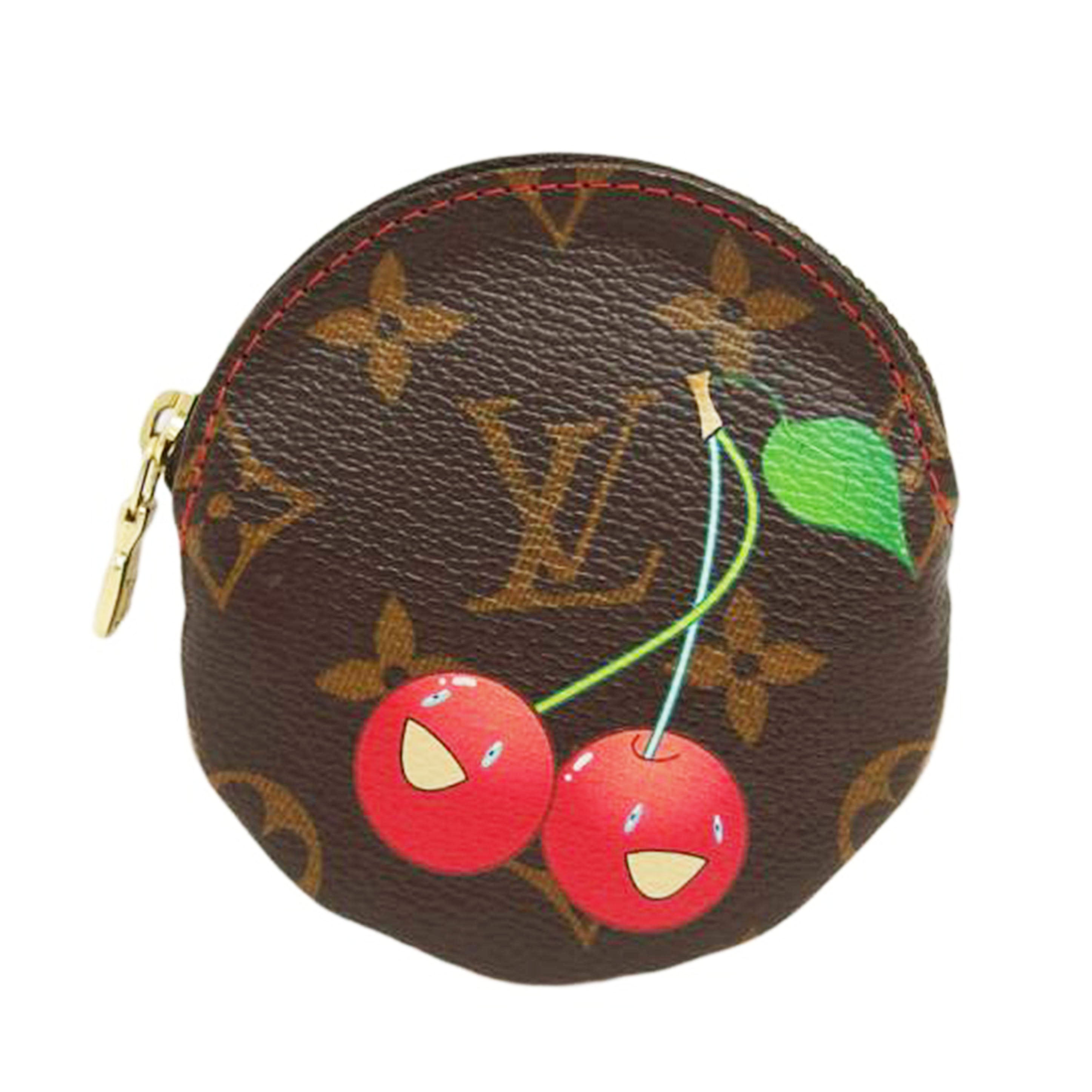 LV ルイヴィトン/ポルトモネ･ロン/モノグラム/チェリー/M95043 //CT0045/ABランク/04