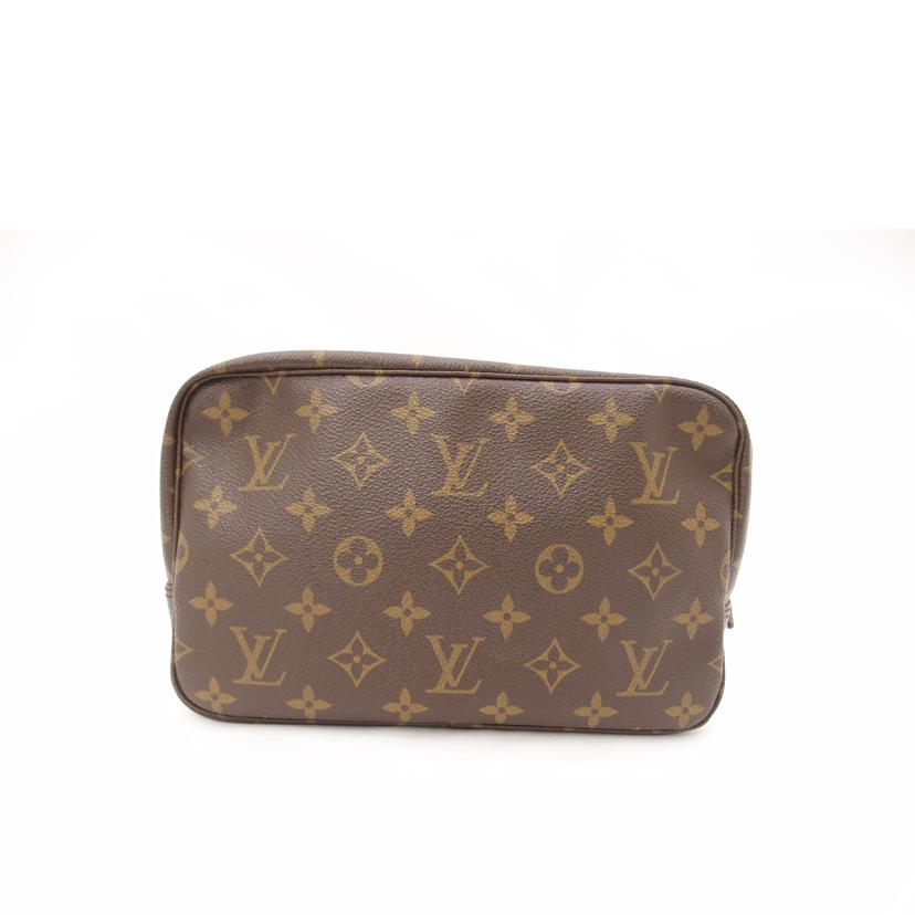 ＬＯＵＩＳ　ＶＵＩＴＴＯＮ ルイヴィトン　ビトン　化粧ポーチ　小物入れ　クラッチバック　セカンドバック　茶　ブラウン　レディース/トゥルーストワレット２３／モノグラム/M47524//884**/Bランク/69
