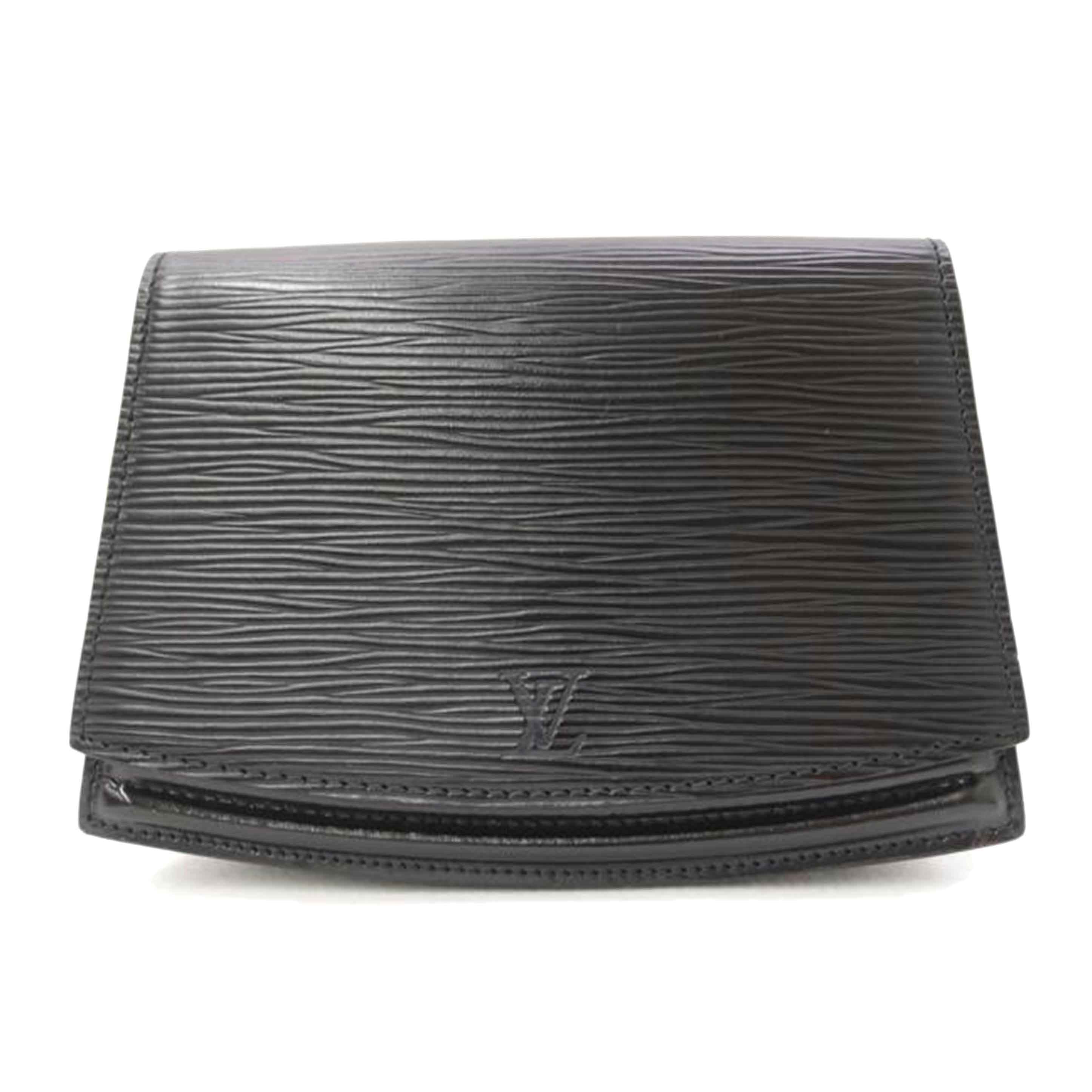 ＬＯＵＩＳ　ＶＵＩＴＴＯＮ ルイヴィトン　ビトン　ウエストポーチ　ヒップバック　黒　レディース　レザー　/ティルシット／エピ／ノワール/M52602//VI0***/Aランク/69