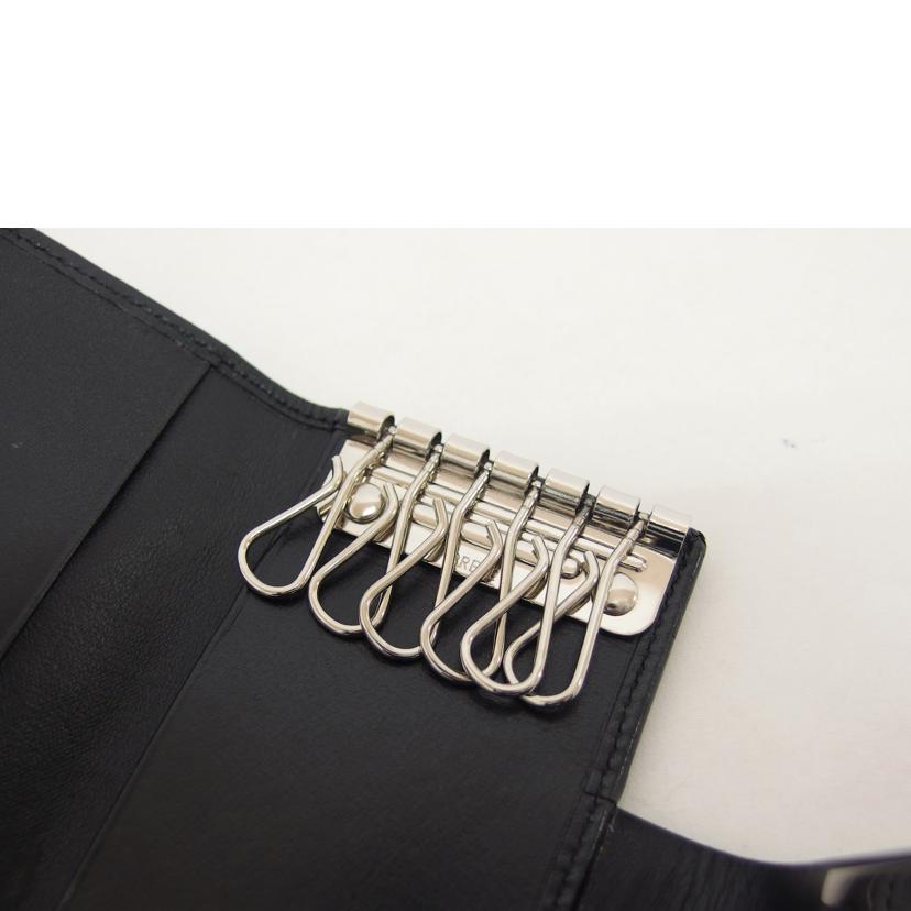 Ｆｅｒｒａｇａｍｏ フェラガモ/ガンチーニ／６連キーケース／ブラック//J1-**/Bランク/04