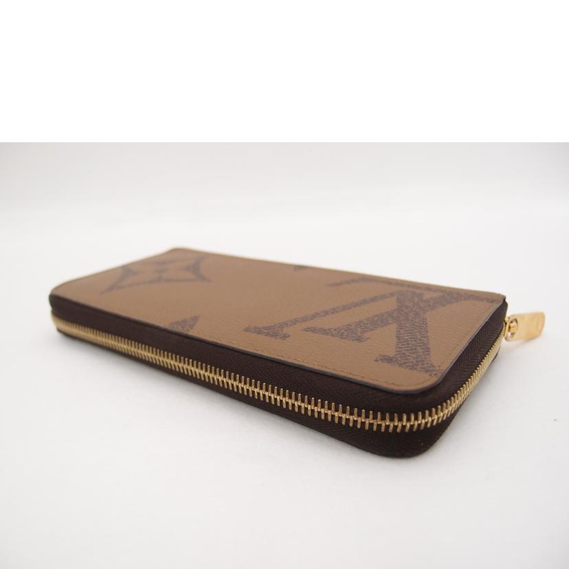 ＬＯＵＩＳ　ＶＵＩＴＴＯＮ ルイ・ヴィトン　ビトン　ラウンドファスナー長財布　レディース　メンズ/ジッピーウォレット／モノグラムジャイアント／ブラウン/M69353//LU1***/Aランク/69