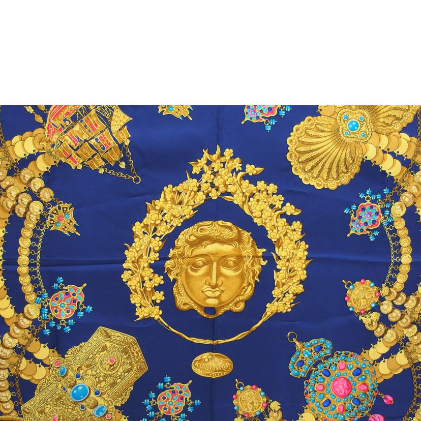 ＨＥＲＭＥＳ エルメス/ＫＯＳＭＩＭＡカレ９０／シルクスカーフ//ABランク/04
