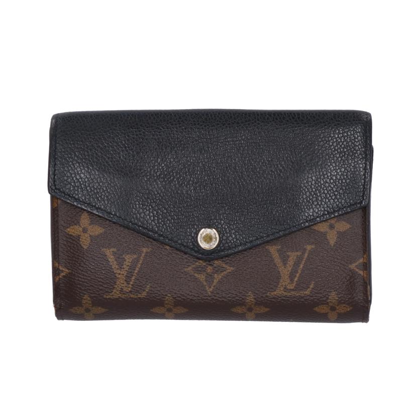 ＬＶ ルイヴィトン/ポルトフォイユ・パラスコンパクト／モノグラム／ノワール/M60990//CA4***/Bランク/75