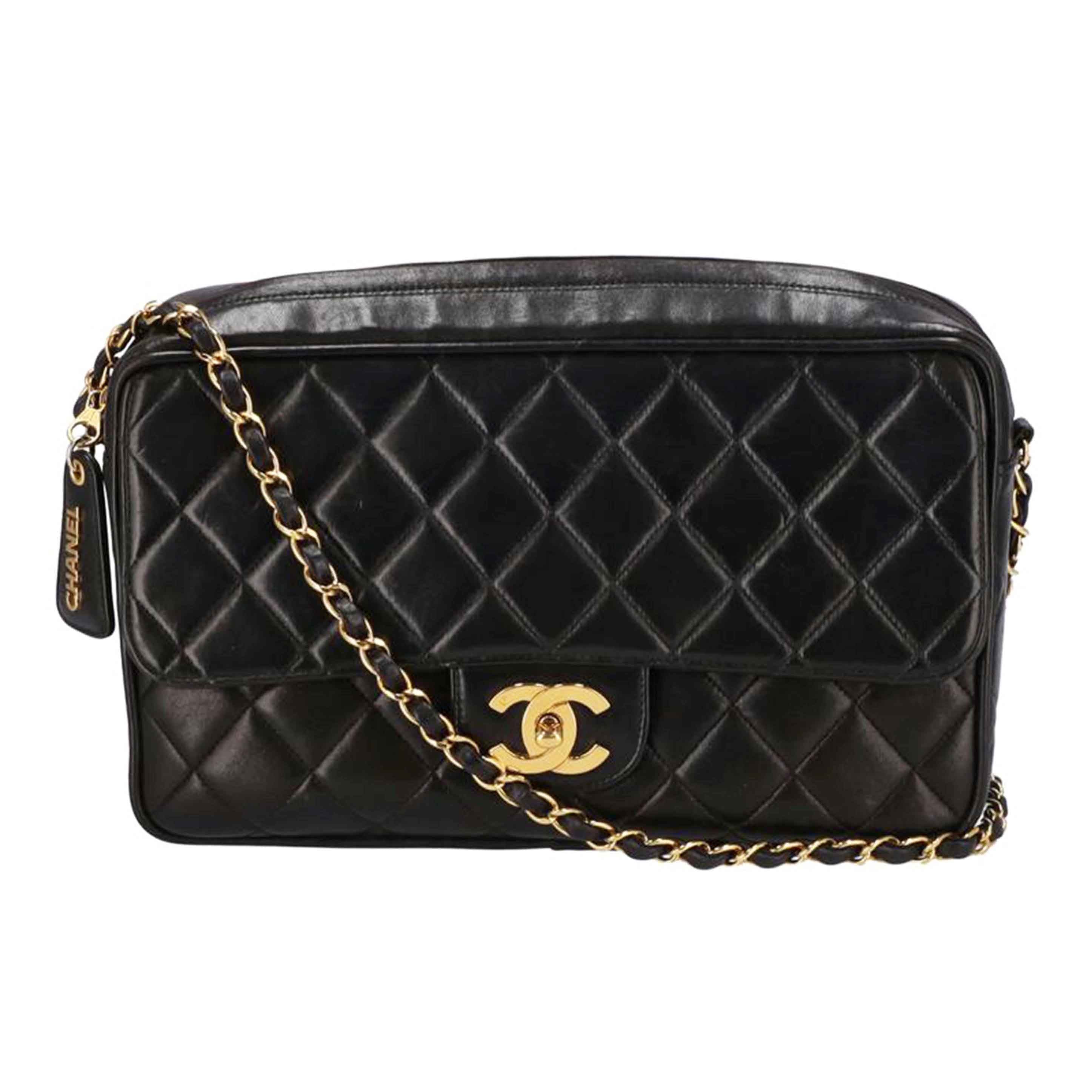 ＣＨＡＮＥＬ CHANEL/ラムスキンマトラッセチェーンショルダー//3731068/Bランク/75