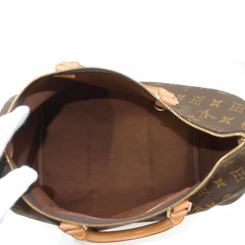 ＬＯＵＩＳ　ＶＵＩＴＴＯＮ ルイヴィトン ルイ・ヴィトン ビトン  ハンドバッグ ボストンバッグ ブラウン  レディース 定番 人気 ＬＶ /旧型スピーディ３５／モノグラム/M41524//SP0***/Aランク/69