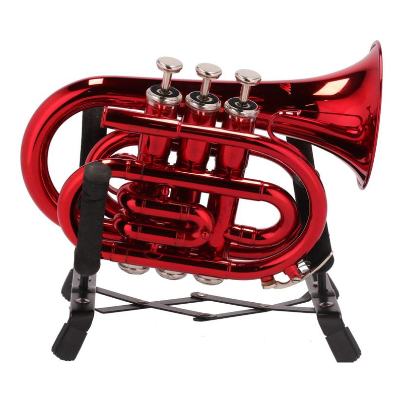 ケースはオリジナルMinerva Pocket Trumpet Red - ankasport.mx