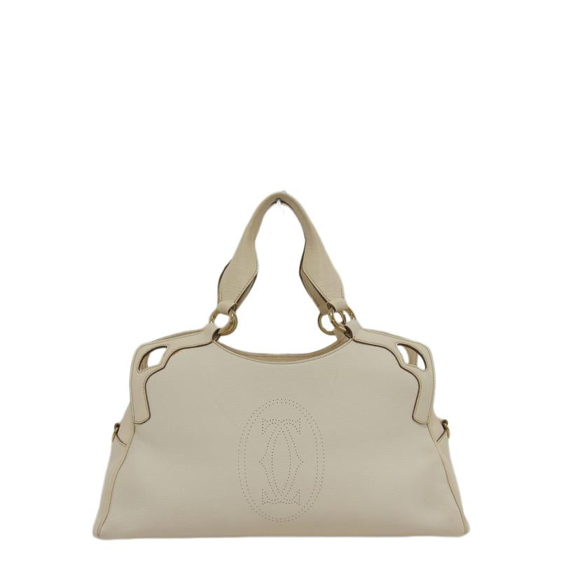 Ｃａｒｔｉｅｒ　 カルティエ/マルチェロ／ハンドバッグ／アイボリー//Bランク/04