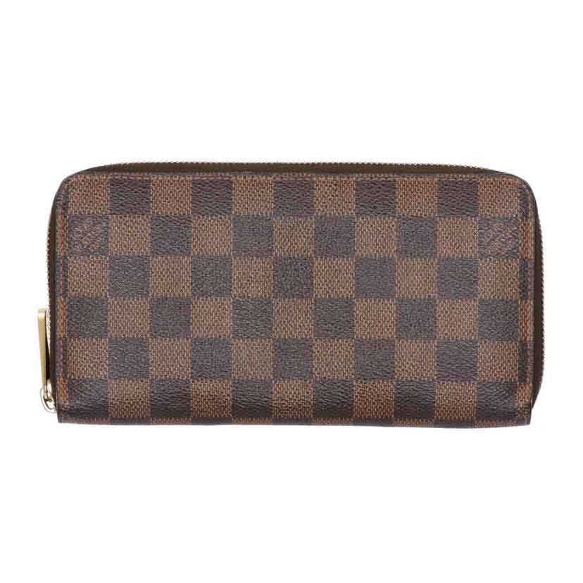 ＬＶ ルイヴィトン　ラウンドファスナー長財布/ジッピー・ウォレット／ダミエ／エベヌ/N60015//CH2***/Bランク/75