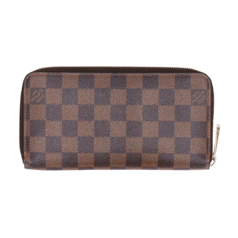 ＬＶ ルイヴィトン　ラウンドファスナー長財布/ジッピー・ウォレット／ダミエ／エベヌ/N60015//CH2***/Bランク/75