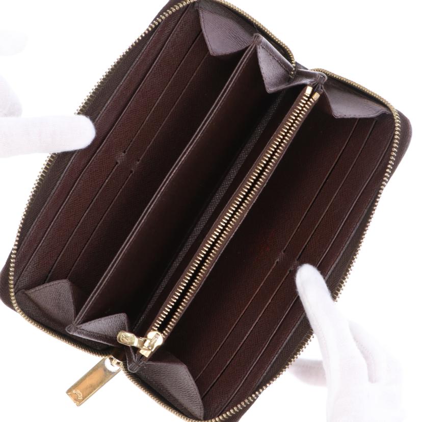 ＬＶ ルイヴィトン　ラウンドファスナー長財布/ジッピー・ウォレット／ダミエ／エベヌ/N60015//CH2***/Bランク/75