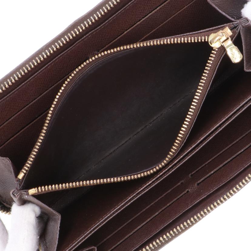 ＬＶ ルイヴィトン　ラウンドファスナー長財布/ジッピー・ウォレット／ダミエ／エベヌ/N60015//CH2***/Bランク/75