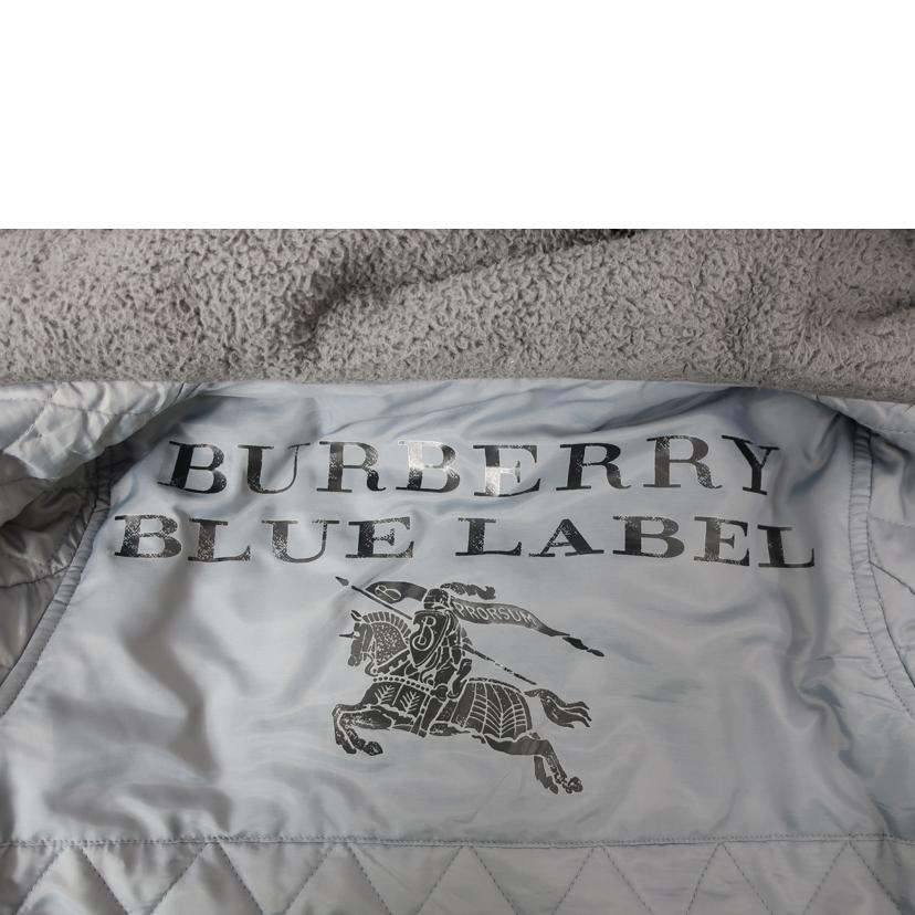 ＢＵＲＢＥＲＲＹ　ＢＬＵＥ　ＬＡＢＥＬ バーバリーブルーラベル/モッズコート　ファー付きコート／サイズ３６　約Ｓサイズ相当／グレー/FRT13-645-08//Bランク/65