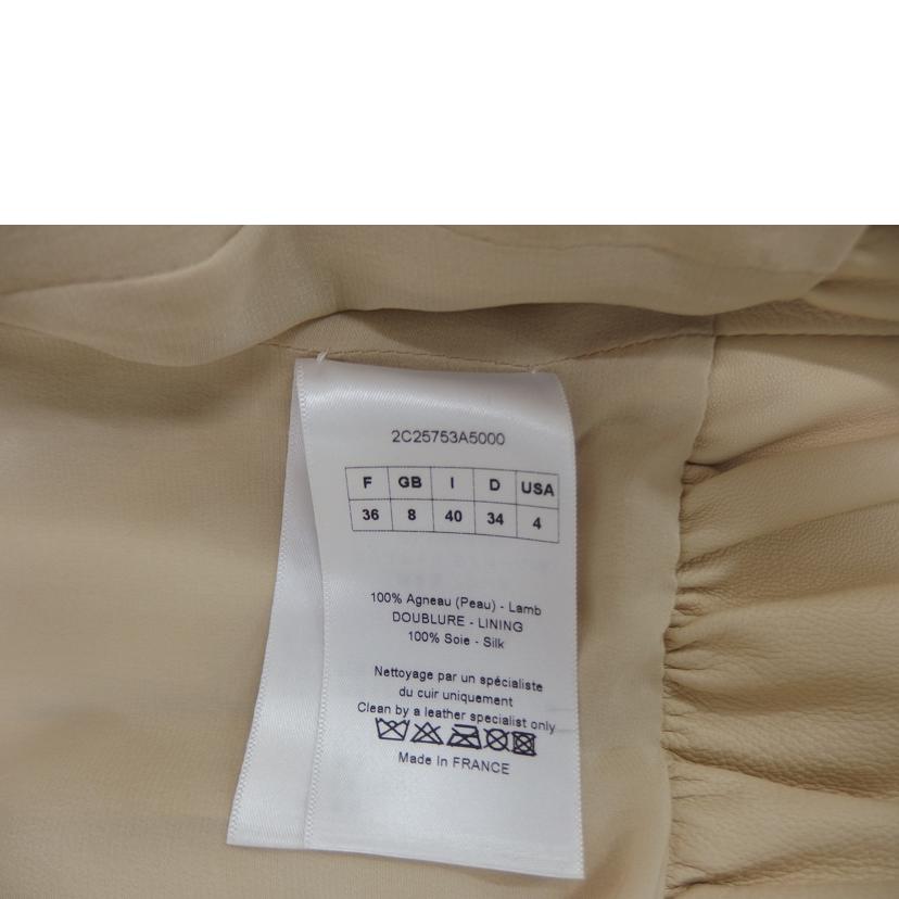 Ｃｈｒｉｓｔｉａｎ　Ｄｉｏｒ　 ﾃﾞｨｵｰﾙ/Ｃｈｒｉｓｔｉａｎ　Ｄｉｏｒ　レザーブルゾン/2C25753A5000//Aランク/82