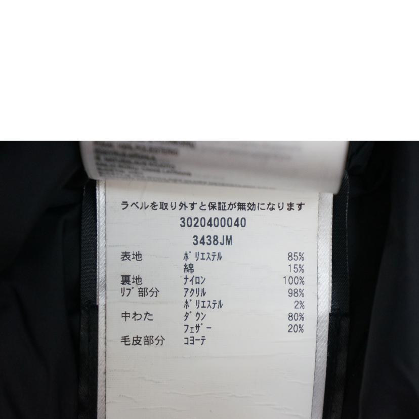 ＣＡＮＡＤＡＧＯＯＳＥ カナダグース/ジャスパーパーカ/3438JM//Cランク/09