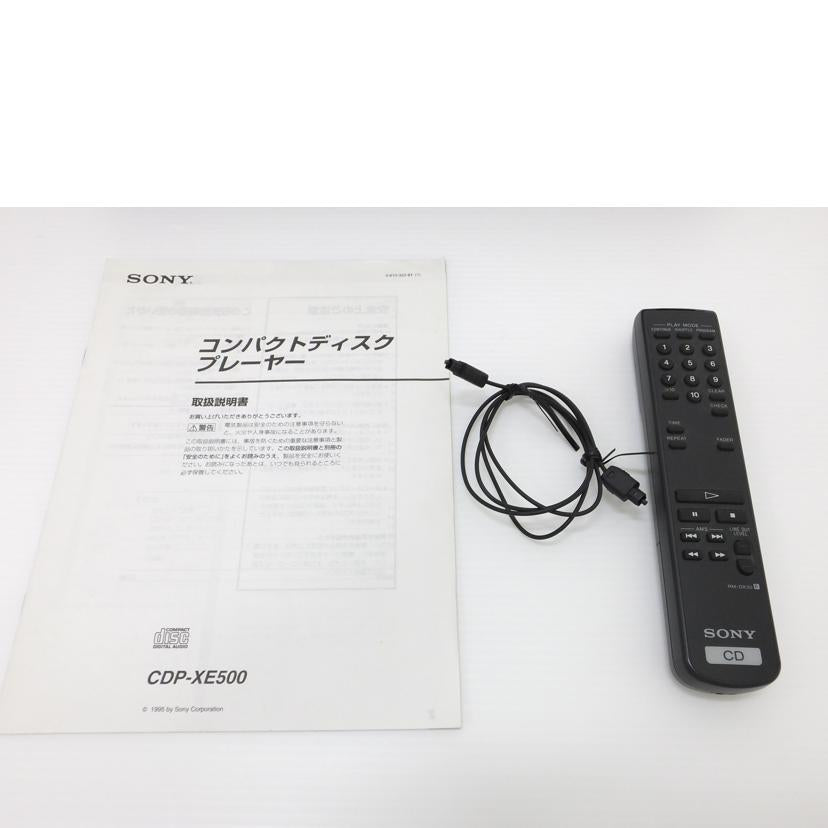 ＳＯＮＹ SONY/ＣＤプレーヤー／ＣＤＰ－ＸＥ５００/CDP-XE500//2110354/ABランク/88