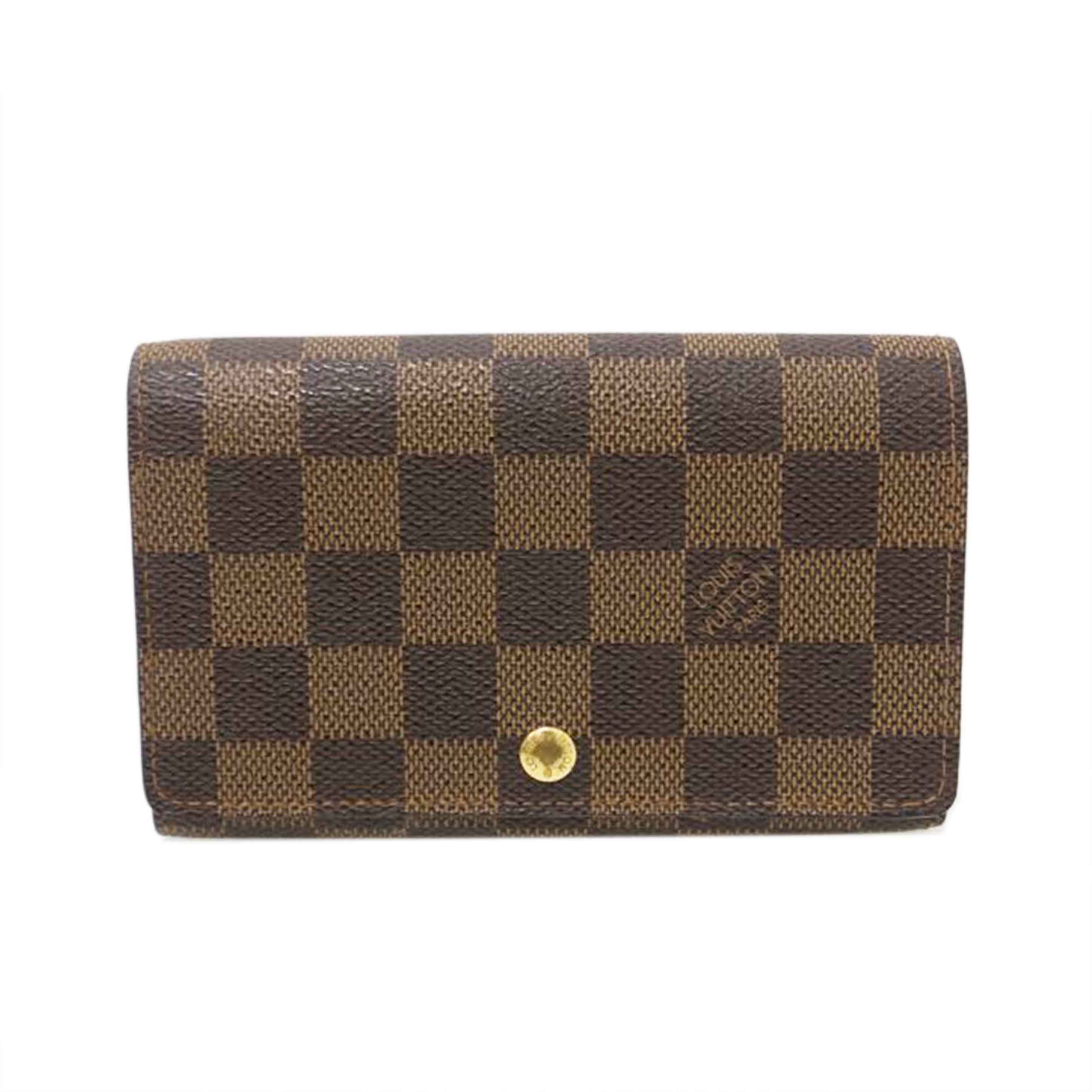 ＬＶ LV/ポルトモネ・ビエ・トレゾール／ダミエエベヌ/N61730//CA1011/Bランク/88