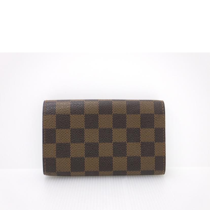 ＬＶ LV/ポルトモネ・ビエ・トレゾール／ダミエエベヌ/N61730//CA1011/Bランク/88