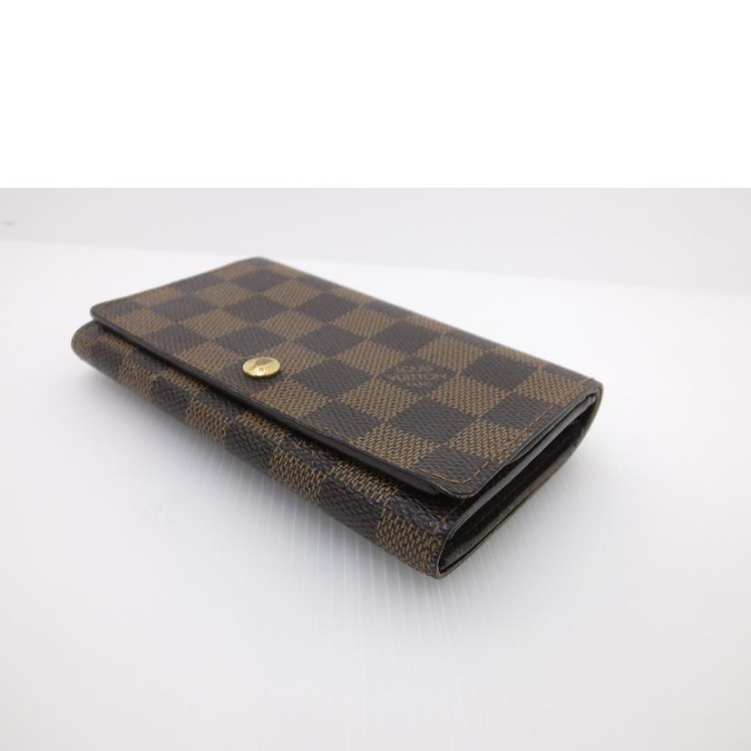 ＬＶ LV/ポルトモネ・ビエ・トレゾール／ダミエエベヌ/N61730//CA1011/Bランク/88