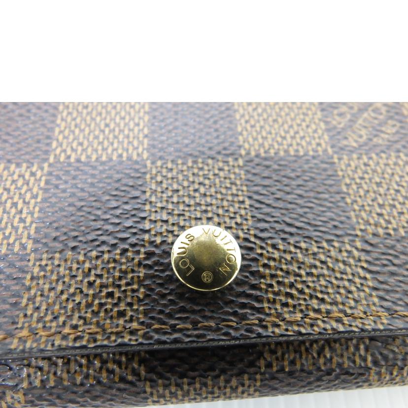 ＬＶ LV/ポルトモネ・ビエ・トレゾール／ダミエエベヌ/N61730//CA1011/Bランク/88
