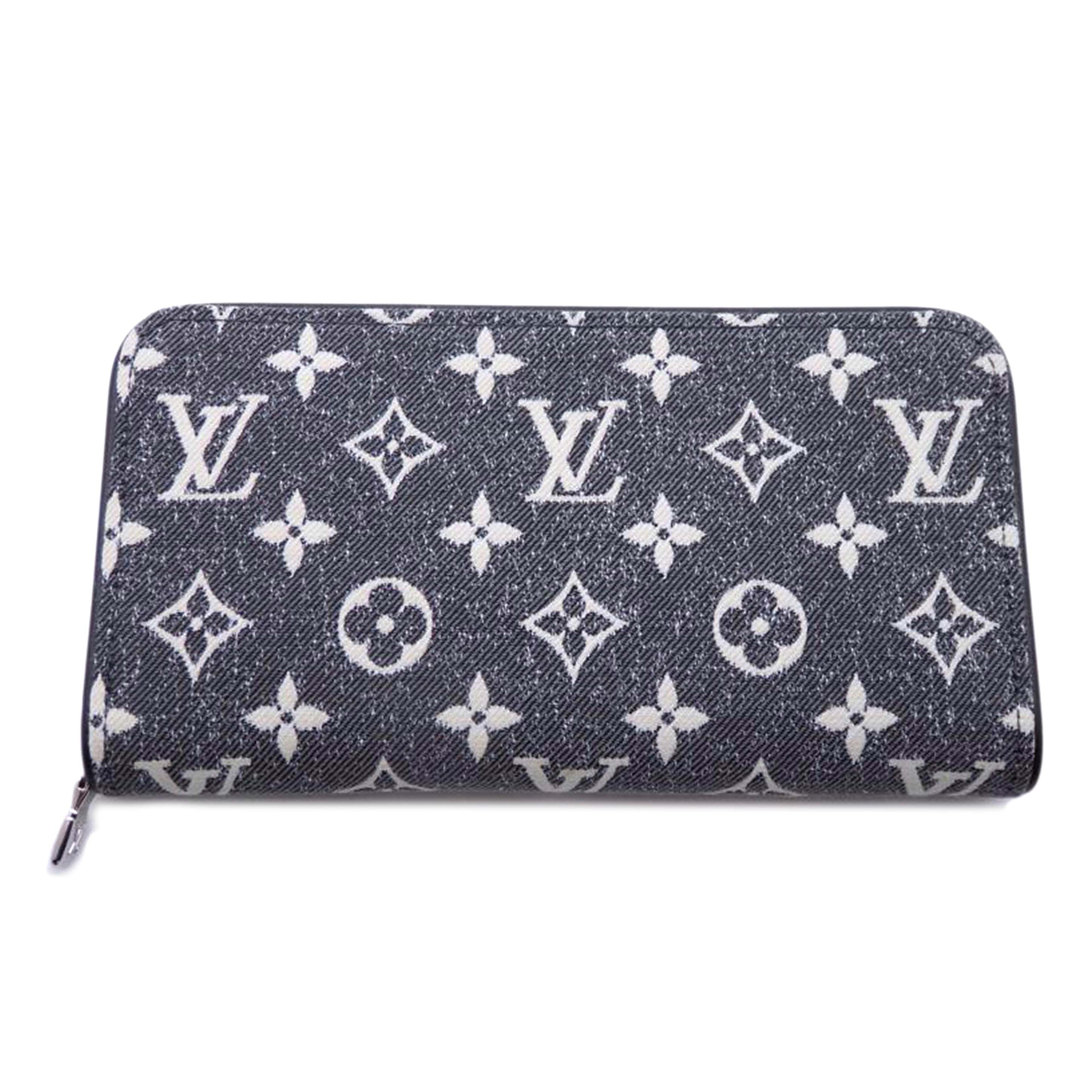ＬＯＵＩＳ　ＶＵＩＴＴＯＮ ルイ・ヴィトン/ジッピー・ウォレット／ＭＧジャガードデニム/M81858//ICﾁｯﾌﾟ/Aランク/93