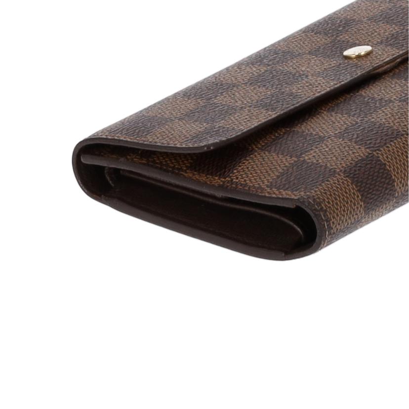 ＬＶ ルイヴィトン/ポルトフォイユ・インターナショナル／ダミエ・エベヌ/N61217//TS4170/Bランク/75