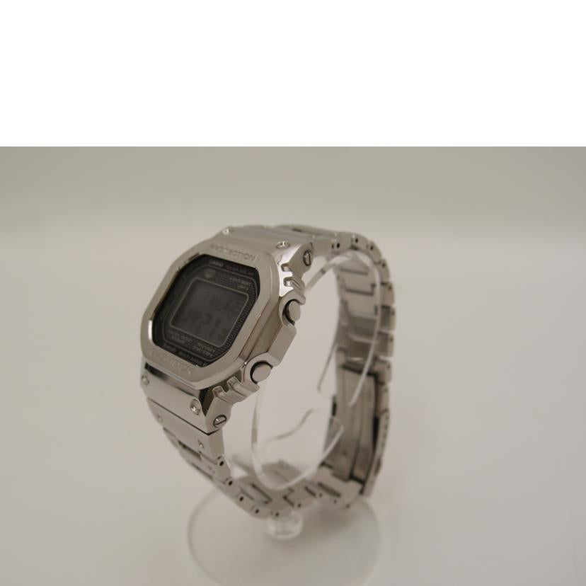 ＣＡＳＩＯ カシオ　腕時計　スマートフォンアプリ連携　シルバー/Ｇ－ＳＨＯＣＫ・フルメタル／電波ソーラー／Ｂｌｕｅｔｏｏｔｈ/GMW-B5000D-1JF//201C233A/Aランク/69