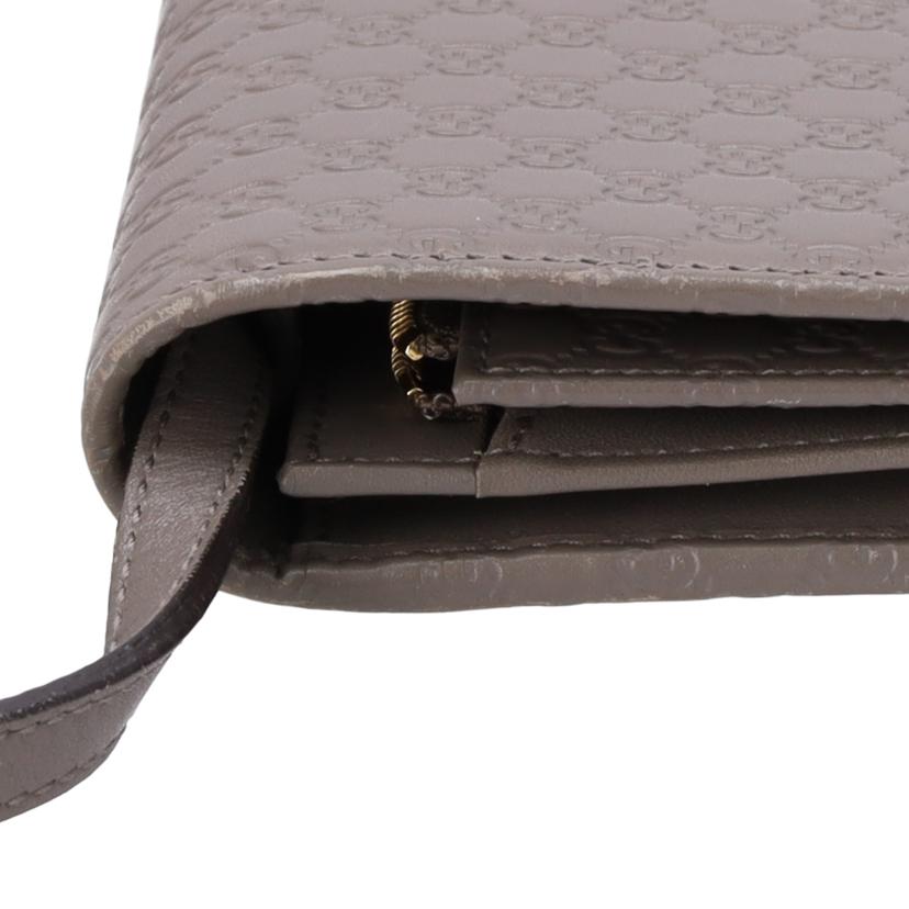 ＧＵＣＣＩ グッチ/マイクログッチシマショルダーウォレット/466507//0416/ABランク/75