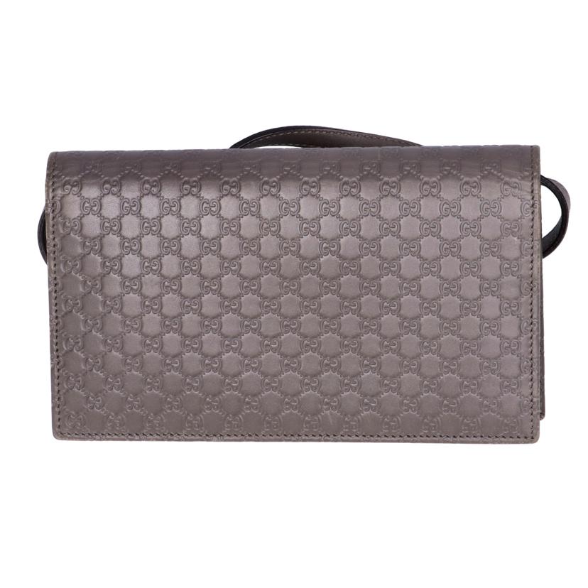 ＧＵＣＣＩ グッチ/マイクログッチシマショルダーウォレット/466507//0416/ABランク/75
