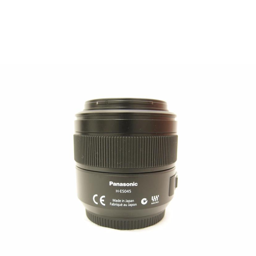 Ｐａｎａｓｏｎｉｃ パナソニック/デジタル対応レンズ/H-ES045/LEICA DG MACRO-ELMARIT 45mm F2.8 ASPH. MEGA O.I.S.//XT0GC001656/Aランク/69