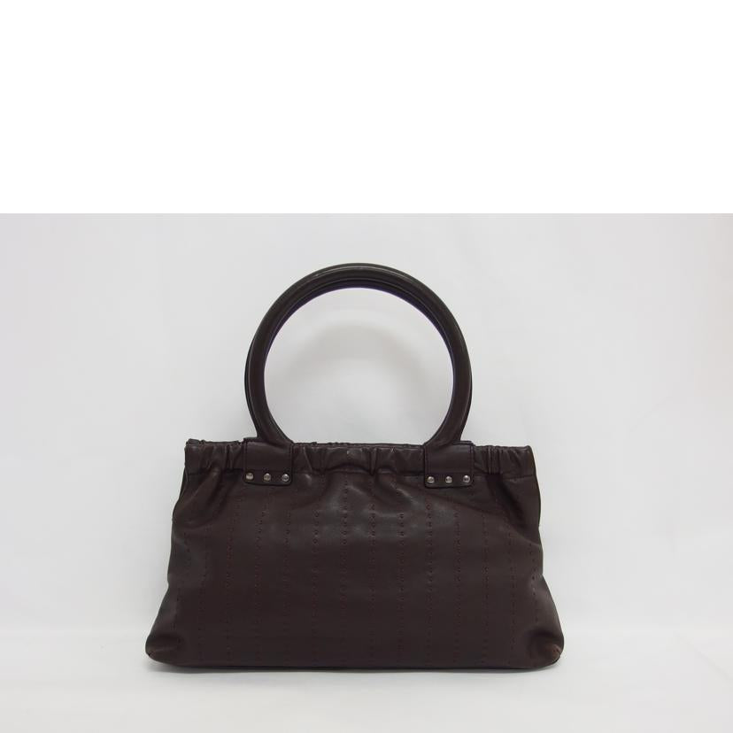 Ｆｅｒｒａｇａｍｏ フェラガモ/レザーハンドバッグ／ブラウン/4844//AQ-21/Bランク/04