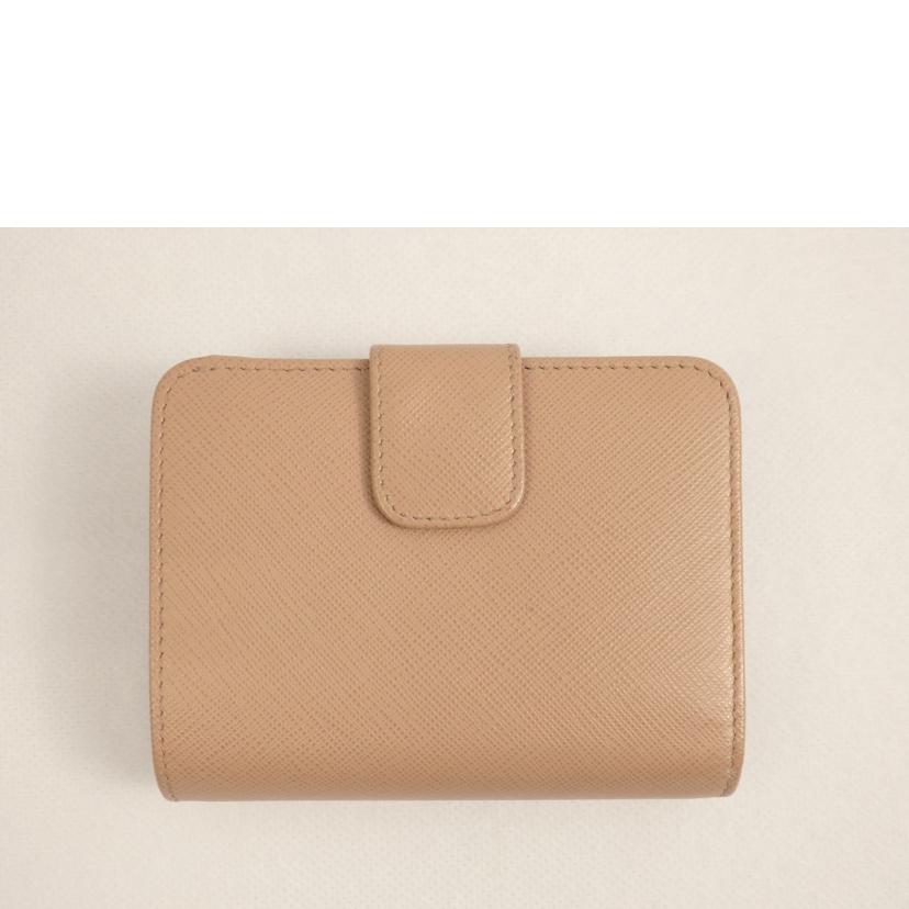 ＰＲＡＤＡ プラダ/　サフィアーノメタルレザーコンパクトジップ/1ML018//ABランク/62