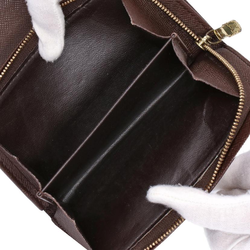 ＬＯＵＩＳ　ＶＵＩＴＴＯＮ ルイヴィトン/ポルトフォイユトレゾール／ダミエ／エベヌ/N61736//CA0***/ABランク/75