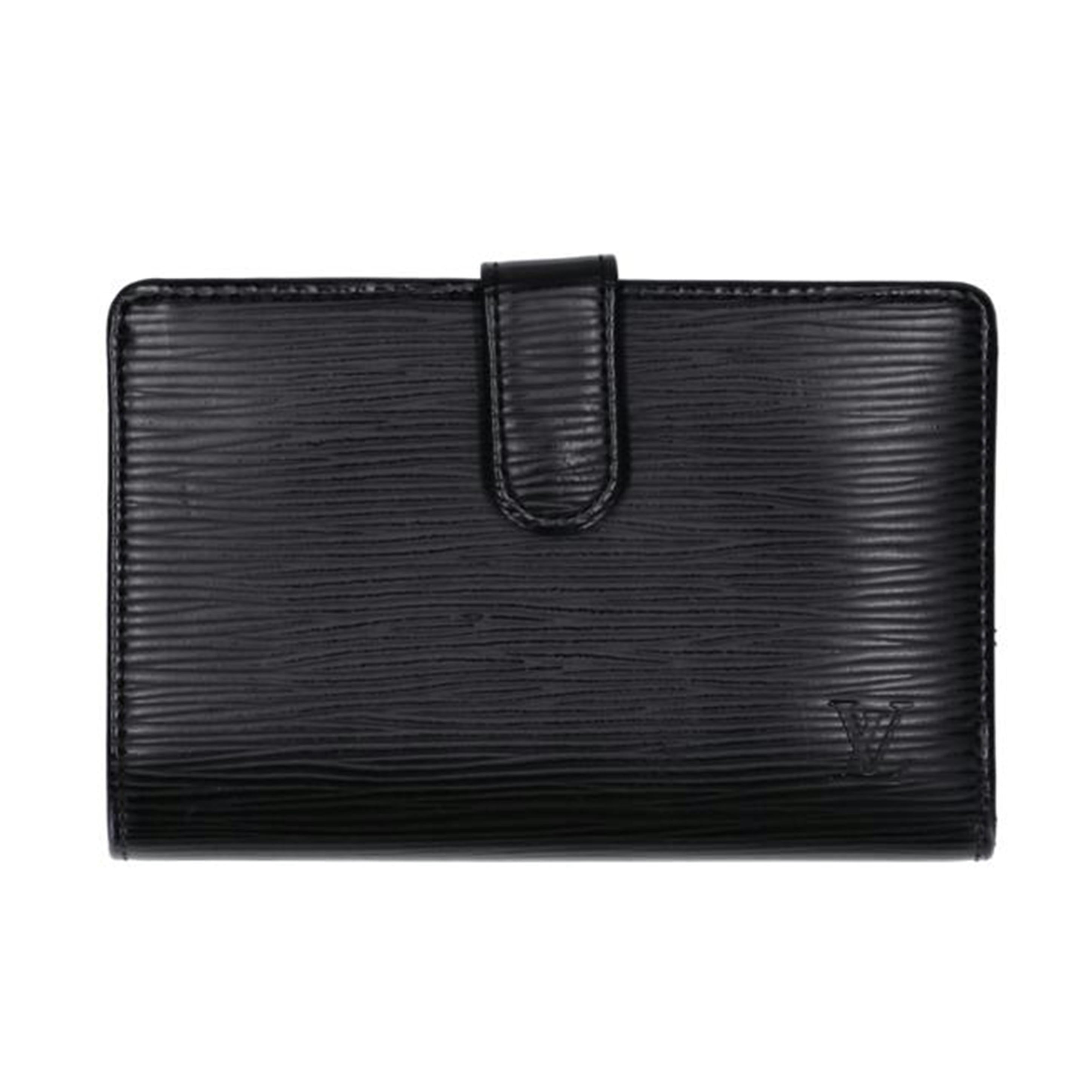 ＬＯＵＩＳ　ＶＵＩＴＴＯＮ ルイ・ヴィトン/ポルトフォイユ・ヴィエノワ／エピ／ノワール/M63642//MI0170/Bランク/75