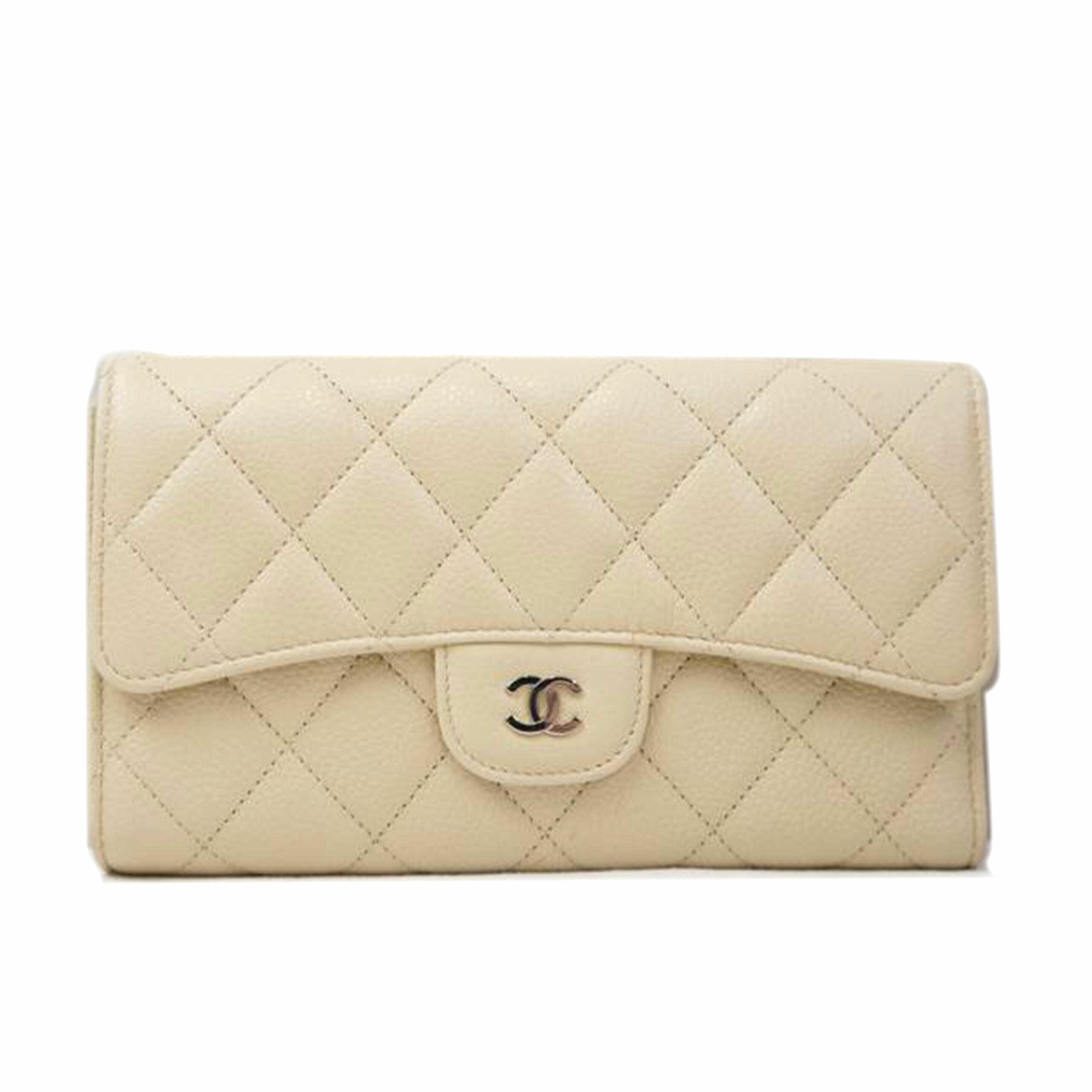 ＣＨＡＮＥＬ シャネル/ココマークキャビアスキンラウンドファスナーウォレット//22181261/ABランク/67