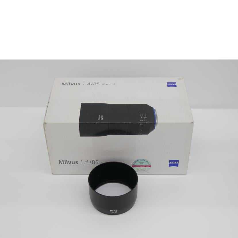 ＺＥＩＳＳ ツァイス/交換レンズ／Ｍｉｌｖｕｓ　１．４／８５　ＺＥ　/Milvus 1.4/85 ZE //51612101/Bランク/75