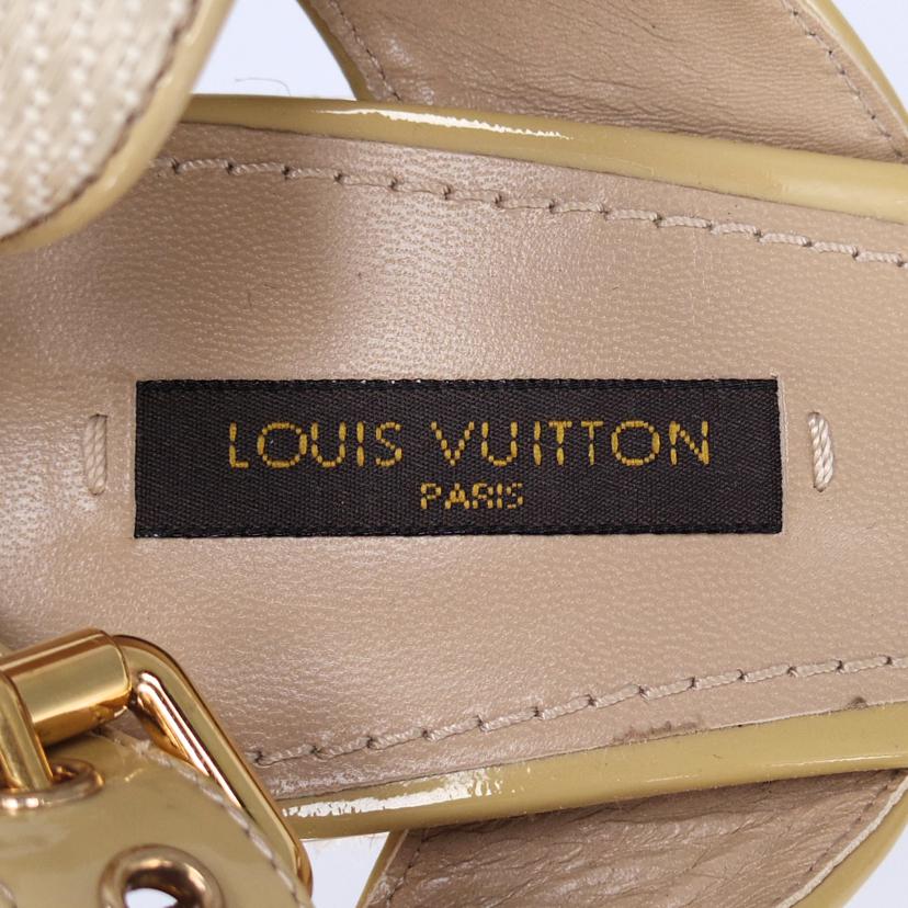 ＬＯＵＩＳ　ＶＵＩＴＴＯＮ ルイ・ヴィトン/ウエッジソールサンダル//CL1112/BCランク/75