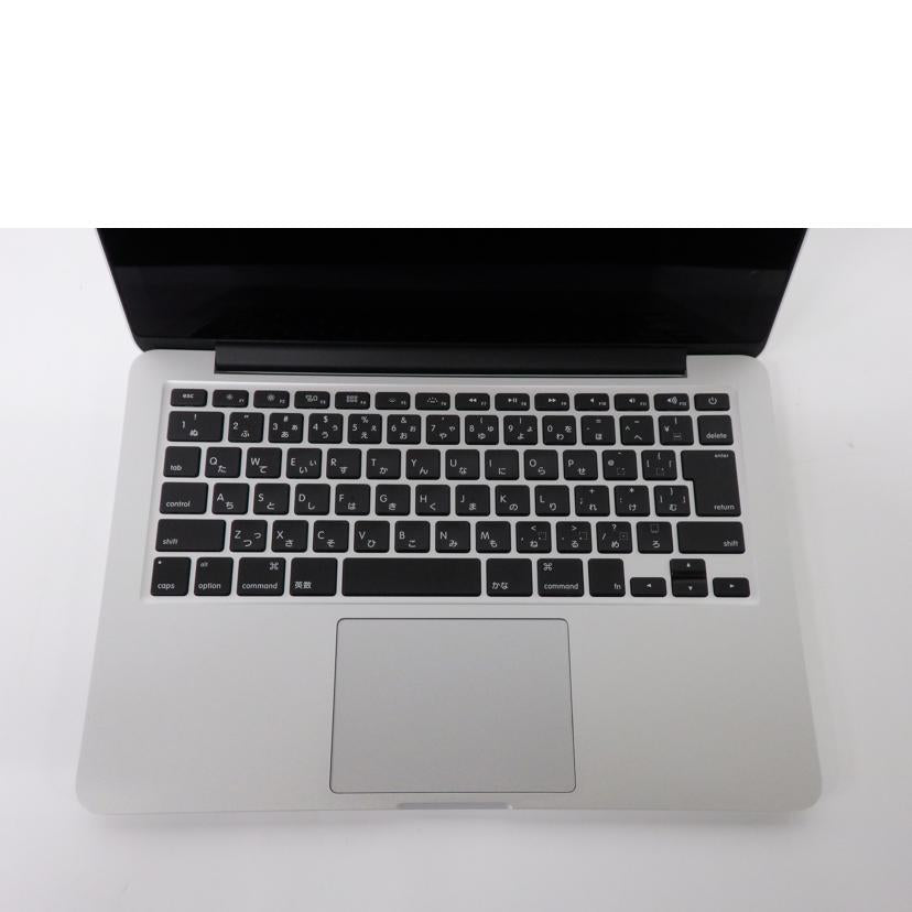 Ａｐｐｌｅ アップル/ＭａｃＢｏｏｋ　Ｐｒｏ（Ｒｅｔｉｎａ，１３インチ，Ｅａｒｌｙ　２０１５）/A1503//C02QK1X1FVH6/Cランク/75