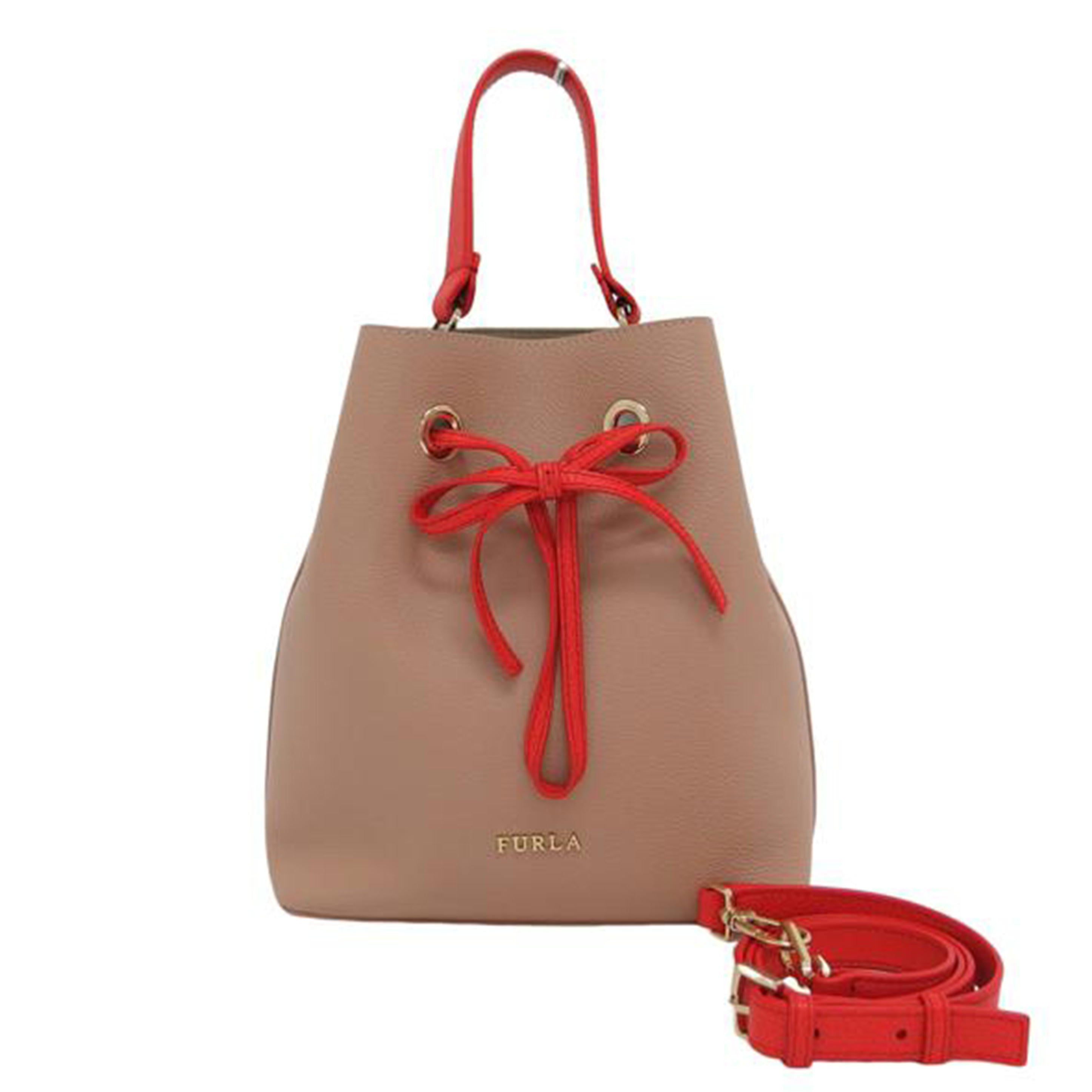ＦＵＲＬＡ フルラ/バイカラー／巾着ショルダーバッグ//ABランク/04