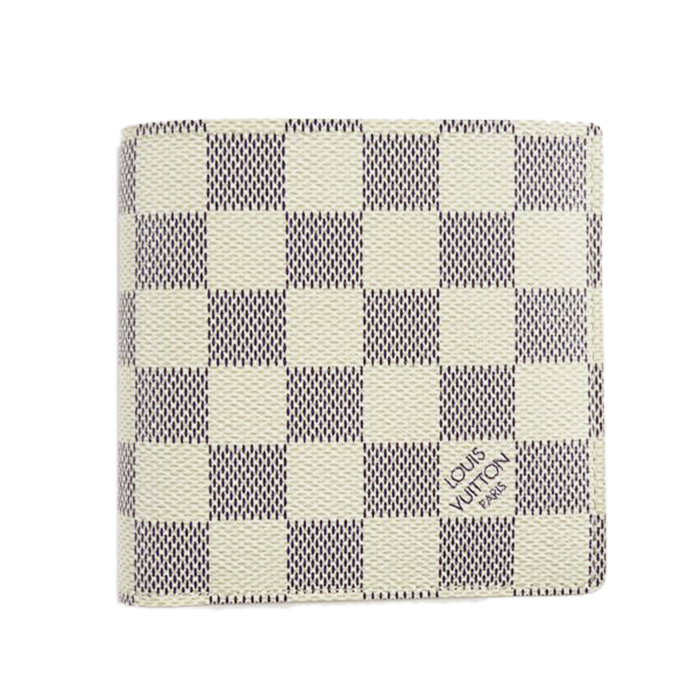 ＬＯＵＩＳ　ＶＵＩＴＴＯＮ ルイヴィトン/ポルトフォイユ・マルコ／ダミエ　アズール/N60018//CA4088/ABランク/79