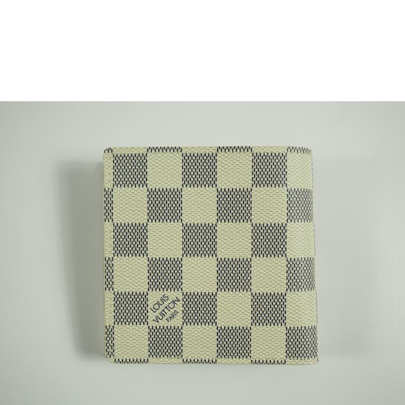 ＬＯＵＩＳ　ＶＵＩＴＴＯＮ ルイヴィトン/ポルトフォイユ・マルコ／ダミエ　アズール/N60018//CA4088/ABランク/79