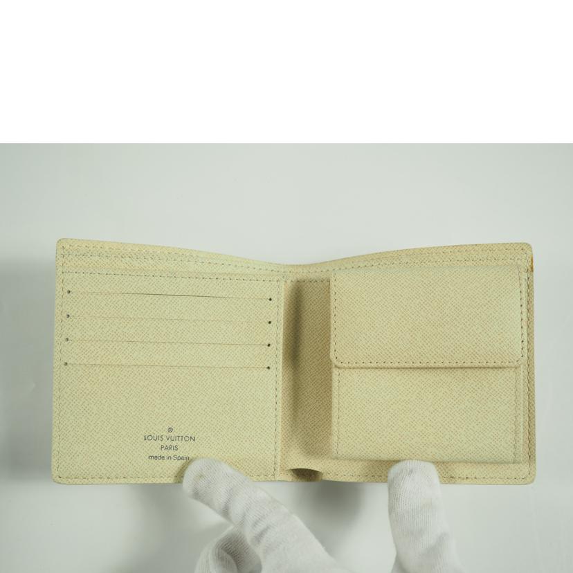 ＬＯＵＩＳ　ＶＵＩＴＴＯＮ ルイヴィトン/ポルトフォイユ・マルコ／ダミエ　アズール/N60018//CA4088/ABランク/79