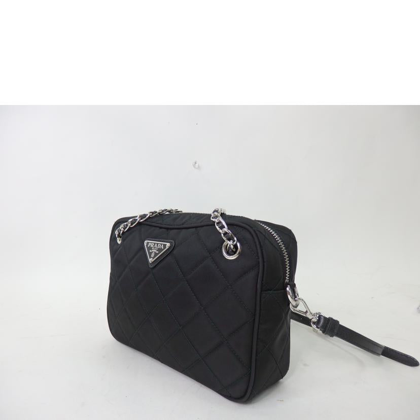 ＰＲＡＤＡ プラダ/２ｗａｙナイロンチェーンショルダーバッグ／ネロ/1BH910//167/Aランク/84