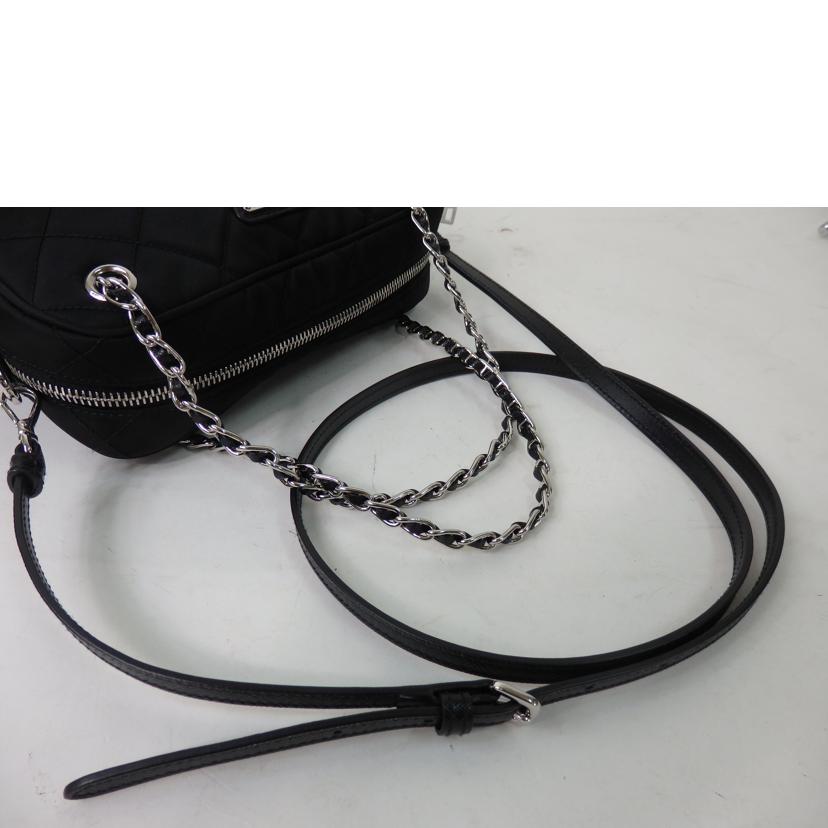 ＰＲＡＤＡ プラダ/２ｗａｙナイロンチェーンショルダーバッグ／ネロ/1BH910//167/Aランク/84