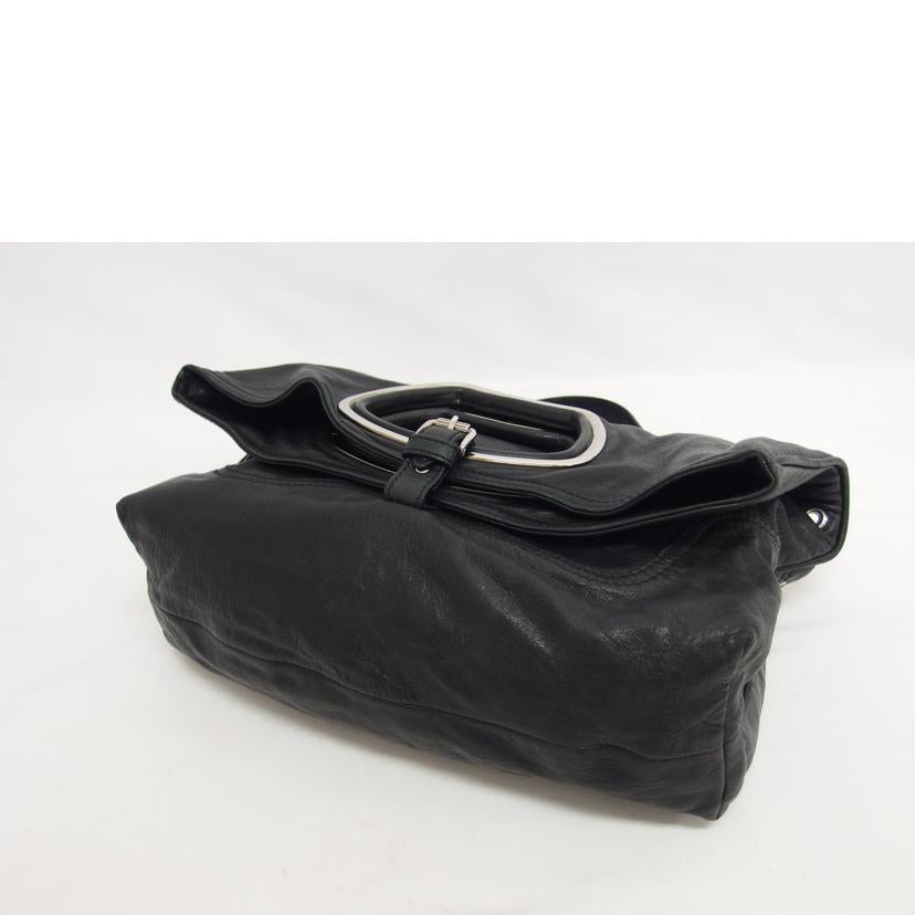 ＢＡＬＥＮＣＩＡＧＡ　 バレンシアガ/レザー２ＷＡＹショルダーバッグ／ブラック/203240//205027/ABランク/04