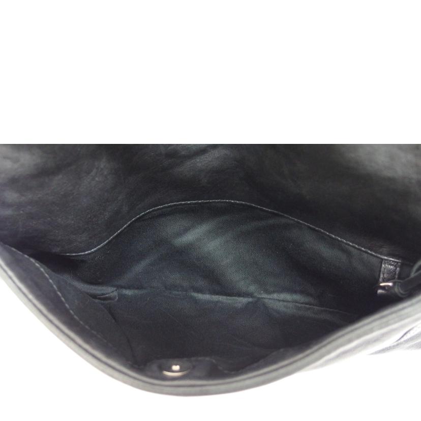ＢＡＬＥＮＣＩＡＧＡ　 バレンシアガ/レザー２ＷＡＹショルダーバッグ／ブラック/203240//205027/ABランク/04