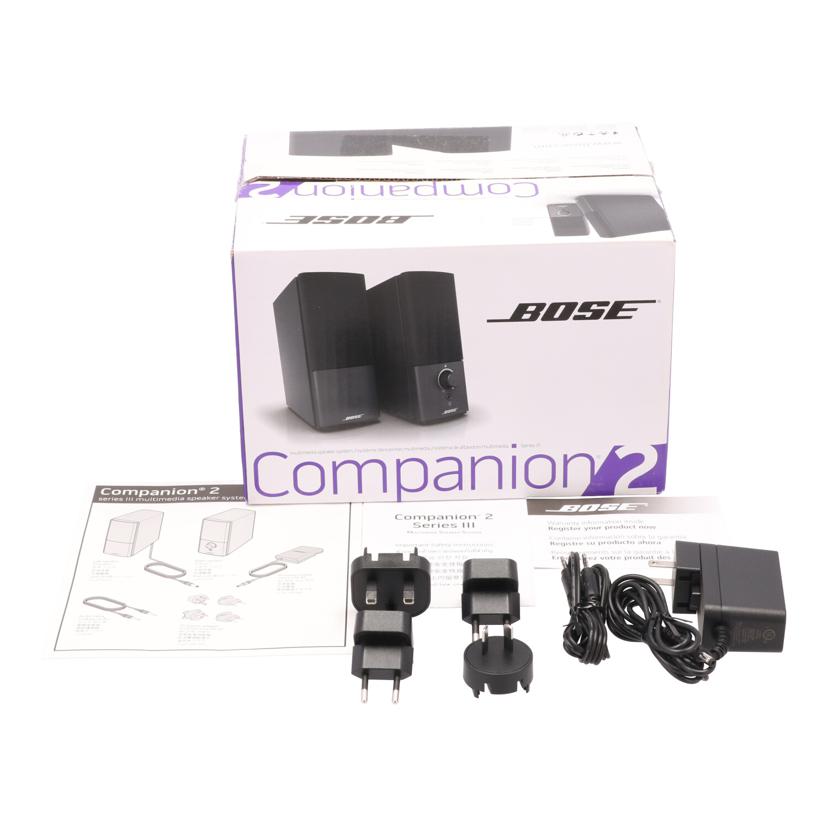 ＢＯＳＥ ボーズ/アンプ内蔵スピーカー／Ｃｏｍｐａｎｉｏｎ２　ＳｅｒｉｅｓＩＩＩ/354495-5100//060281Z02661304BE/Bランク/77